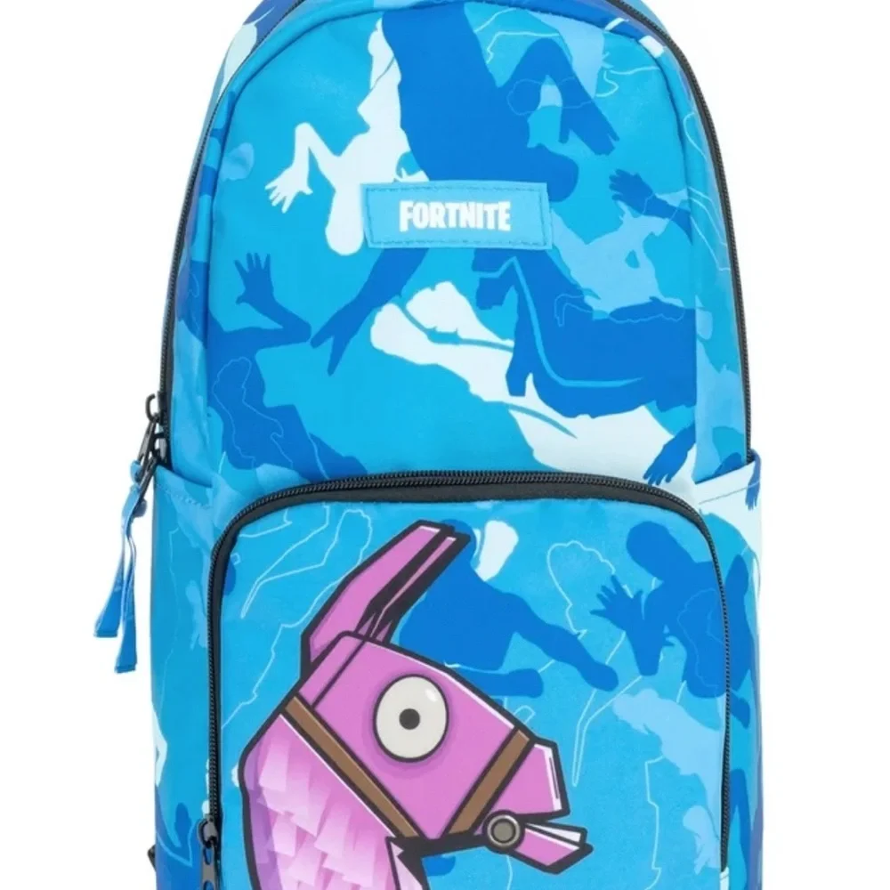 Fortnite Kids Blue Llama Graphic Backpack